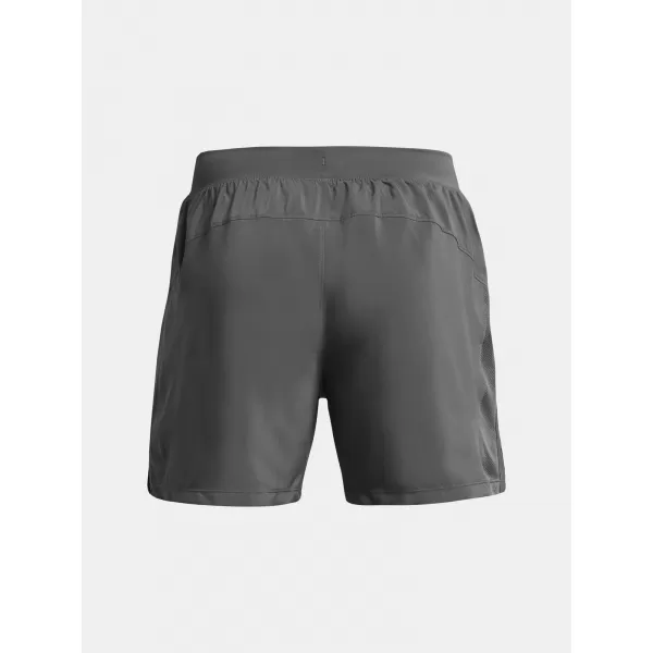  Pánské kraťasy UNDER ARMOUR LAUNCH 5'' SHORTS 1382617-025 ŠEDÁ 