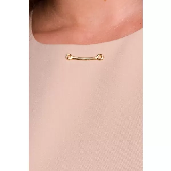  Dámské šaty STYLOVE S408 BEIGE 