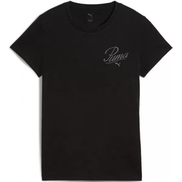  Dámské triko PUMA ESS SCRIPT TEE 684982-01 ČERNÁ 