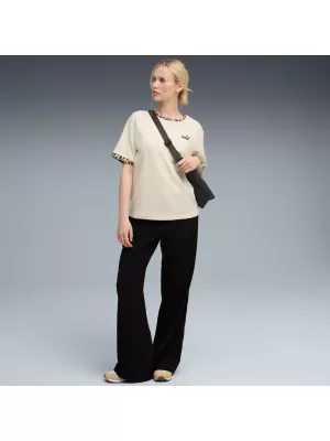 Dámské triko PUMA ESS GRAPHIC ANIMAL RELAXED TEE 688082-87 BÍLÁ
