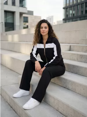 Dámská bunda PUMA T7 RELAXED TRACK JACKET 632137-01 ČERNÁ