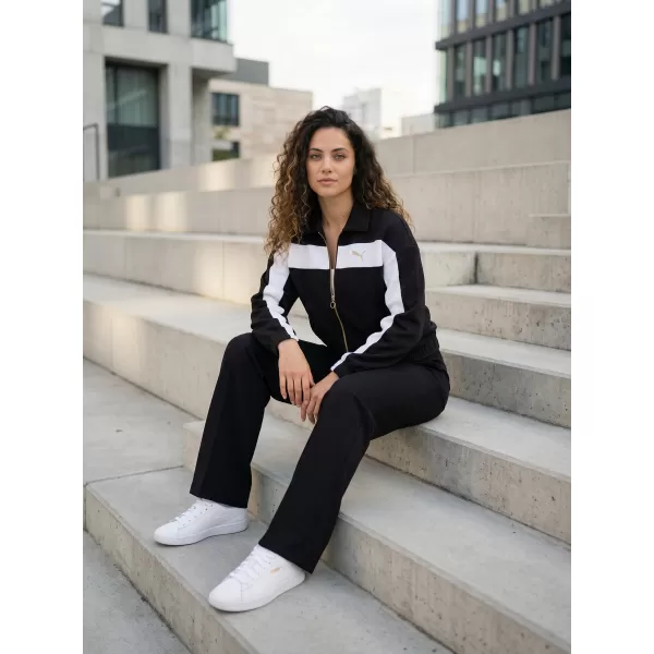  Dámská bunda PUMA T7 RELAXED TRACK JACKET 632137-01 ČERNÁ 