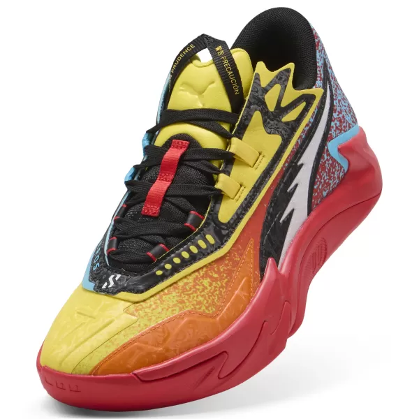  Boty PUMA SCOOT ZEROS II CAUTION 310843_01 RICKIE ORANGE/SPEED YELLOW 