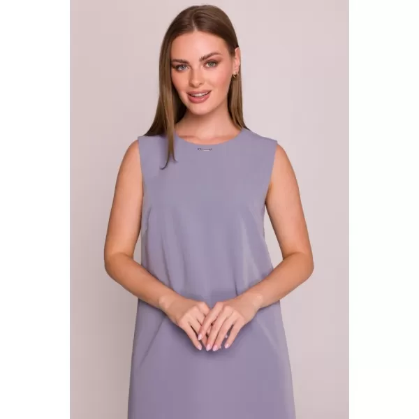  Dámské šaty STYLOVE S408 DOVE GREY 