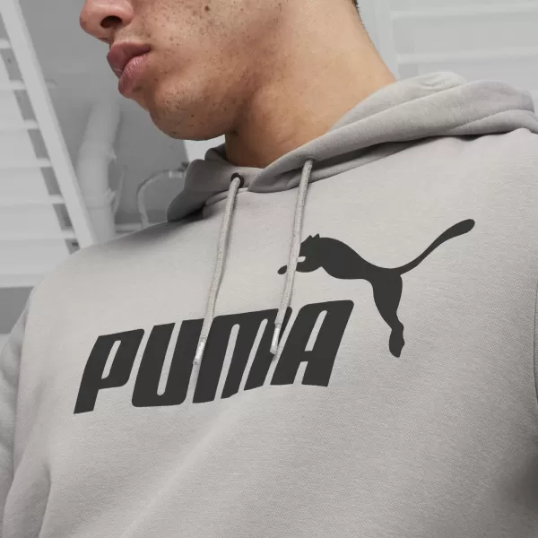  Pánská mikina PUMA ESS NO. 1 LOGO HOODIE FL (S) 682571-44 ŠEDÁ 