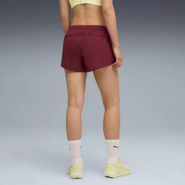  Dámské kraťasy PUMA W RUN VELOCITY 3 SHORT 526585-96 ČERVENÁ 