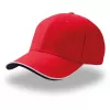 Čepice Atlantis | Pilot Piping Sandwich RED/WHITE