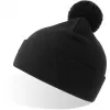 Čepice Atlantis | Wind-S Pompom BLACK