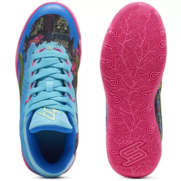  Dámské boty PUMA STEWIE 3 MIDNIGHT IN TOKYO 380070_01 BRIGHT AQUA / FLURO PINK PES 
