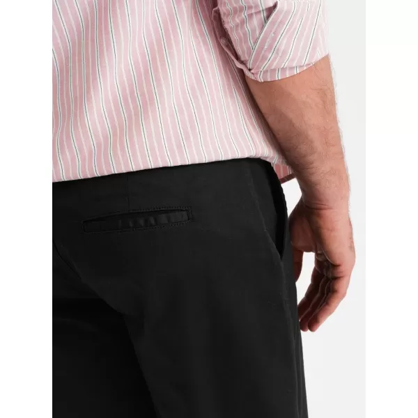  Pánské kraťasy OMBRE OM-SRCS-0197 BLACK 