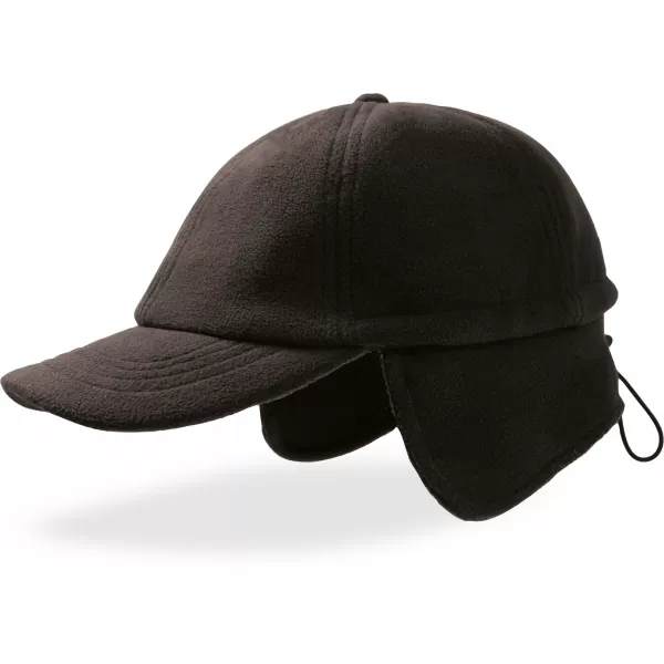  Čepice Atlantis | Snow Flap Stopper BLACK 