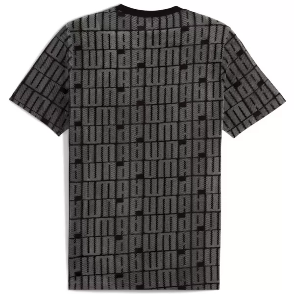  Pánské triko PUMA ESS LOGO LAB AOP TEE 688185-01 ČERNÁ 