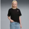 Dámské triko PUMA ESS GRAPHIC ANIMAL RELAXED TEE 688082-01 ČERNÁ