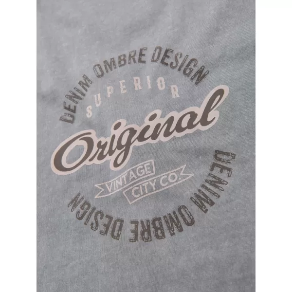  Pánské triko OMBRE OM-TSWT-0201 GRAY 