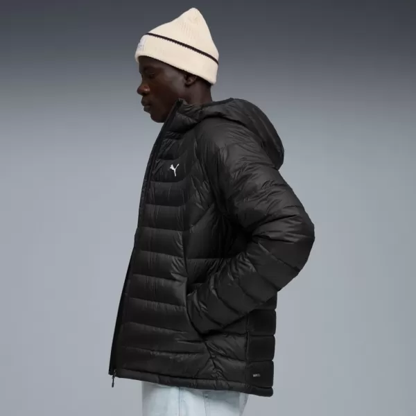  Pánská bunda PUMA PACKLITE HOODED DOWN JACKET 685221-01 ČERNÁ 