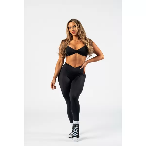  NEBBIA Tvarující legíny s V-shaped pasem STRONG BEAUTY 425 BLACK 
