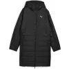 Dámský kabát PUMA ESS HOODED PADDED PARKA 685232-01 ČERNÁ