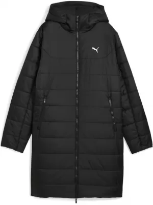 Dámský kabát PUMA ESS HOODED PADDED PARKA 685232-01 ČERNÁ