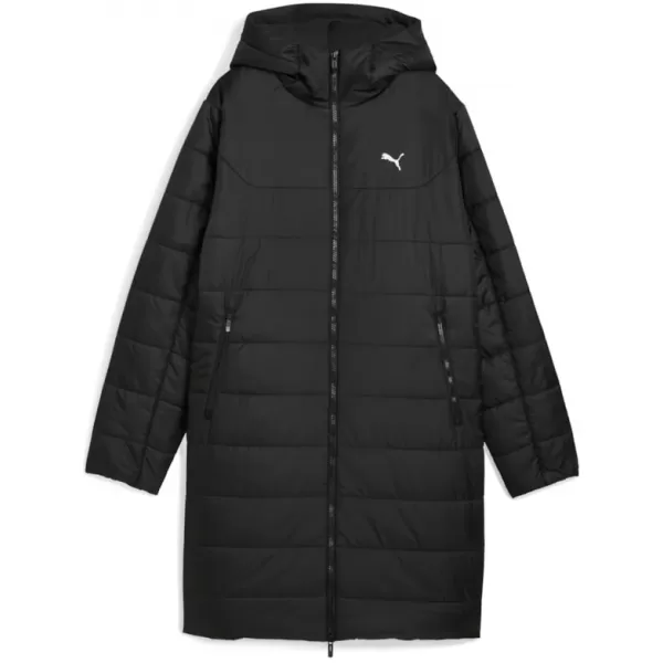  Dámský kabát PUMA ESS HOODED PADDED PARKA 685232-01 ČERNÁ 