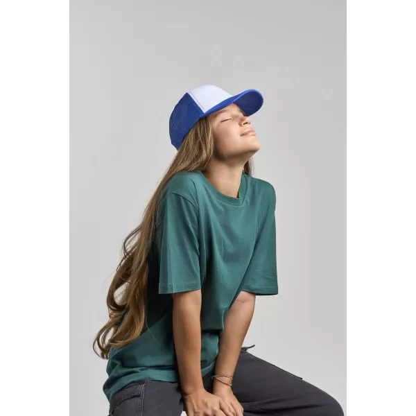  Čepice Atlantis | Kid Rapper-S WHITE/NAVY 