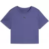 Dámské triko PUMA TAD ESSENTIAL W BABY TEE 525894_46 BLUE CRYSTAL