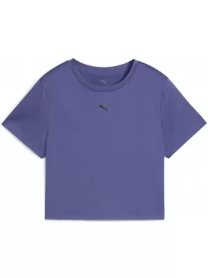 Dámské triko PUMA TAD ESSENTIAL W BABY TEE 525894_46 BLUE CRYSTAL
