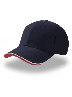 Čepice Atlantis | Pilot Piping Sandwich NAVY/WHITE