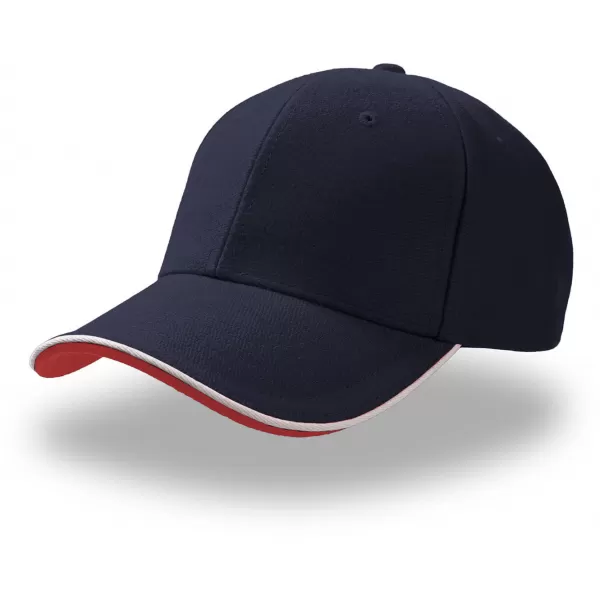  Čepice Atlantis | Pilot Piping Sandwich NAVY/WHITE 