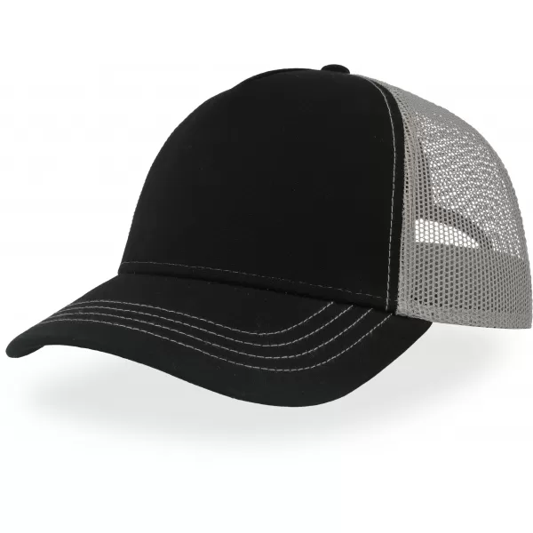  Čepice Atlantis | Rapper Canvas-S BLACK/GREY 