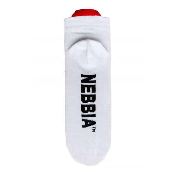  NEBBIA SMASH IT” členkové ponožky 102 WHITE 