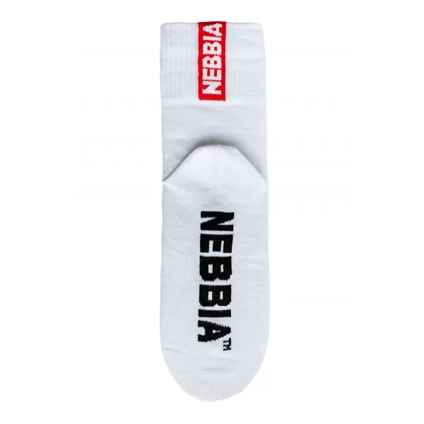  NEBBIA EXTRA MILE” crew ponožky 103 WHITE 
