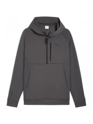 Pánská mikina PUMATECH HALF ZIP HOODIE 688044-44 ŠEDÁ