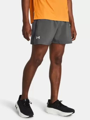 Pánské kraťasy UNDER ARMOUR LAUNCH 5'' SHORTS 1382617-025 ŠEDÁ