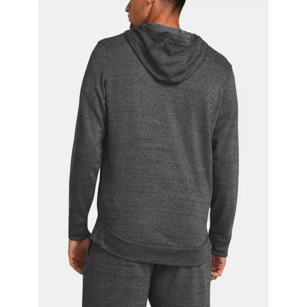  Pánská mikina UNDER ARMOUR  UA RIVAL TERRY LC FZ ŠEDÁ 