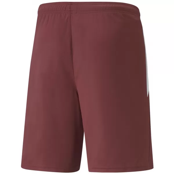  Pánské kraťasy PUMA TEAMLIGA SHORTS 704924_09 CORDOVAN/PUMA WHITE 