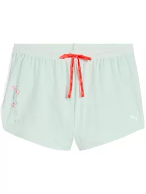 Dámské kraťasy PUMA EVRYDAY KNIT 3 SPLT SHRT ?W 526664_50 PEACEFUL BLUE