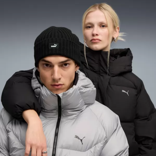  Čepice PUMA ESS FISHERMAN BEANIE 026401-01 ČERNÁ 