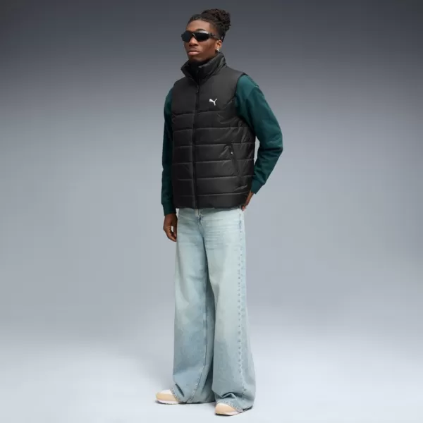  Pánská bunda PUMA ESS PADDED VEST 685209-01 ČERNÁ 