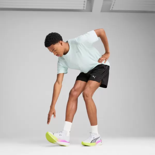  Pánské kraťasy PUMA M RUN VELOCITY 5 SHORT 526610-01 ČERNÁ 