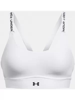 Dámská podprsenka UNDER ARMOUR INFINITY MID 2.0 BRA 1384123-100 BÍLÁ