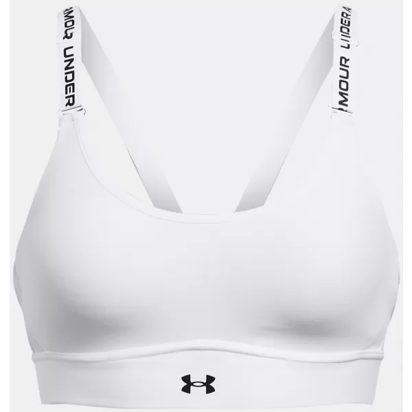  Dámská podprsenka UNDER ARMOUR INFINITY MID 2.0 BRA 1384123-100 BÍLÁ 