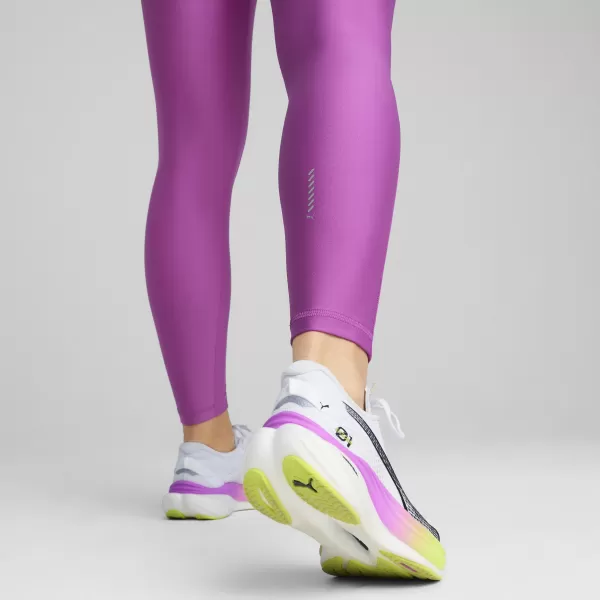  Dámské legíny PUMA RUN VELOCITY FL TIGHT 526591_89 WILD BERRY 