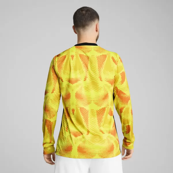  Pánský brankářský dres PUMA TEAMTARGET GK LS JERSEY 706519_23 FLURO YELLOW PES/PUMA BLACK 