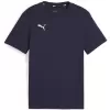 Dětské triko PUMA TEAMGOAL CASUALS TEE JR 658616_06 PUMA NAVY/PUMA WHITE