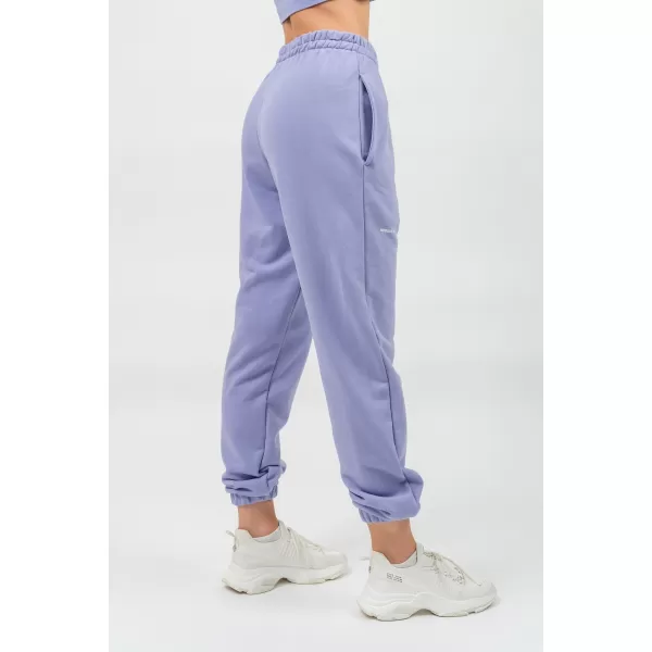  NEBBIA Sportovní volné tepláky GYM TIME 281 LIGHT PURPLE 