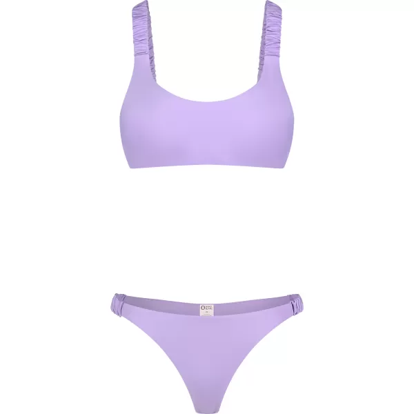  Dámské bikiny - spodní díl NORDBLANC NBSSS8239 FIALOVÁ 
