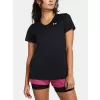 Dámské triko UNDER ARMOUR TECH SSV- SOLID 1384229-001 ČERNÁ