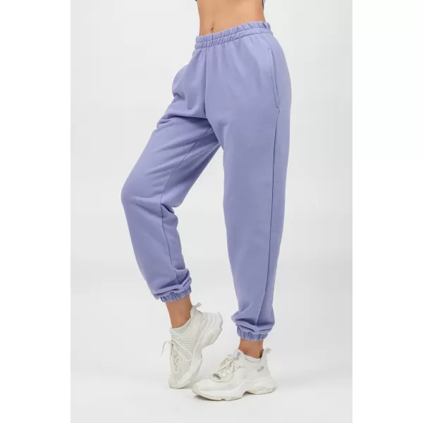  NEBBIA Sportovní volné tepláky GYM TIME 281 LIGHT PURPLE 