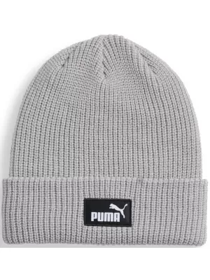 Čepice PUMA ESS HIGH CROWN BEANIE 026410-02 ŠEDÁ
