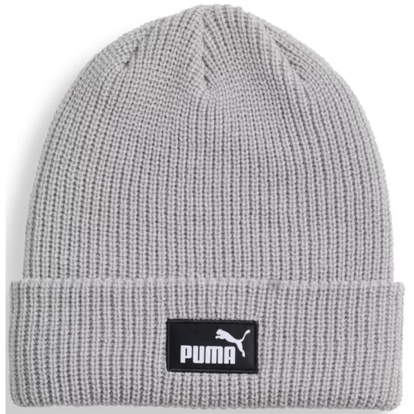  Čepice PUMA ESS HIGH CROWN BEANIE 026410-02 ŠEDÁ 